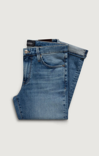34 Heritage Cash Bootcut Jeans In Light Brushed Vintage