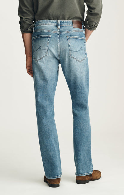 34 Heritage Cash Bootcut Jeans In Light Brushed Vintage