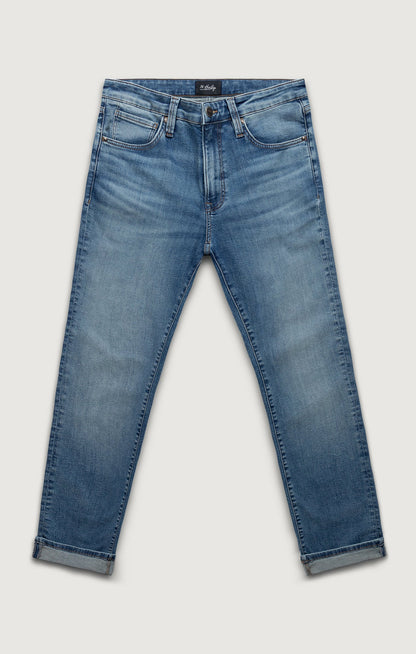 34 Heritage Cash Bootcut Jeans In Light Brushed Vintage