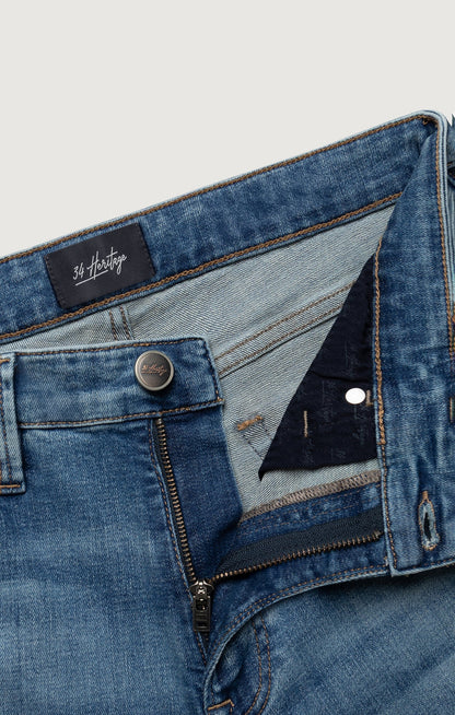34 Heritage Cash Bootcut Jeans In Light Brushed Vintage
