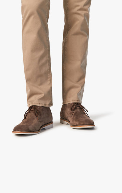 34 Heritage Charisma Relaxed Straight Chino In Khaki Twill