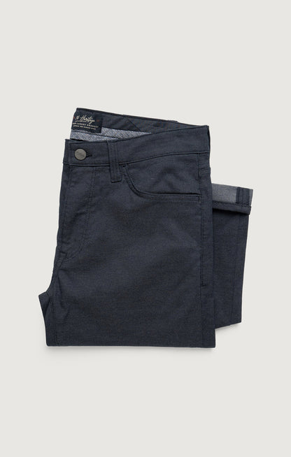 34 Heritage Charisma Relaxed Straight Pants In Navy Coolmax