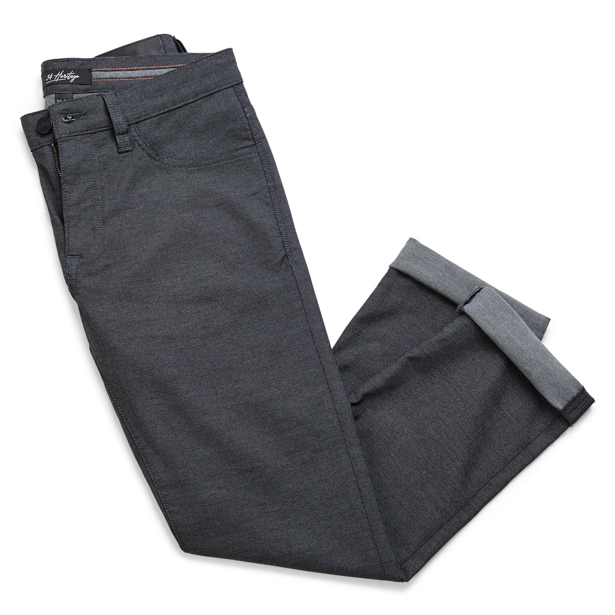 34 Heritage Charisma Relaxed Straight Leg Pants In Black CoolMax
