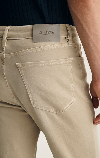 34 Heritage Charisma Relaxed Straight Jeans In Sand Urban