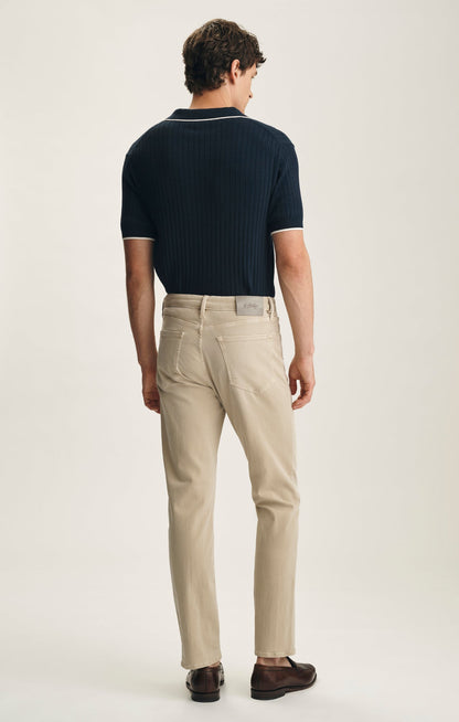 34 Heritage Charisma Relaxed Straight Jeans In Sand Urban