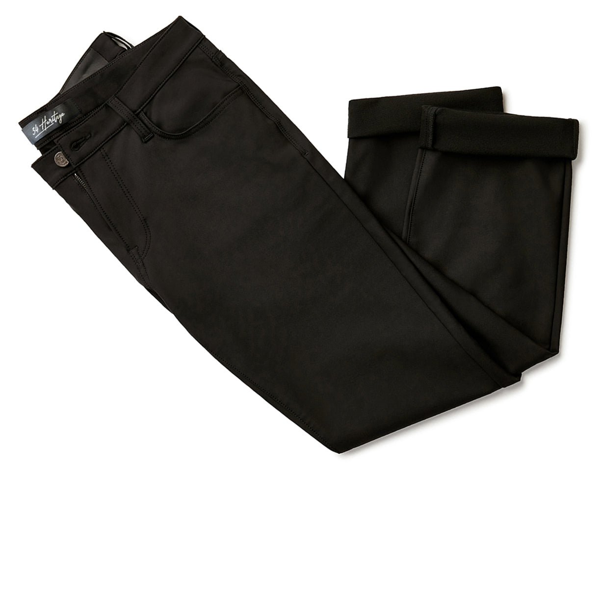 34 Heritage Charisma Relaxed Pants in Select Double Black