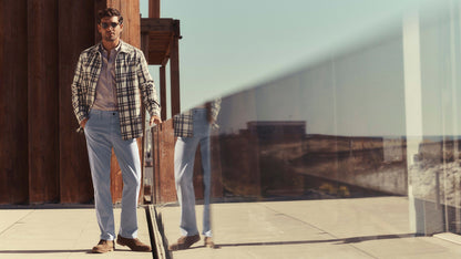 34 Heritage Charisma Chino Pants In Shark Twill