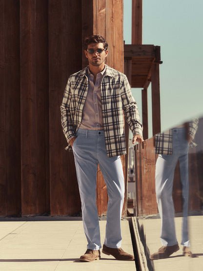 34 Heritage Charisma Chino Pants In Shark Twill