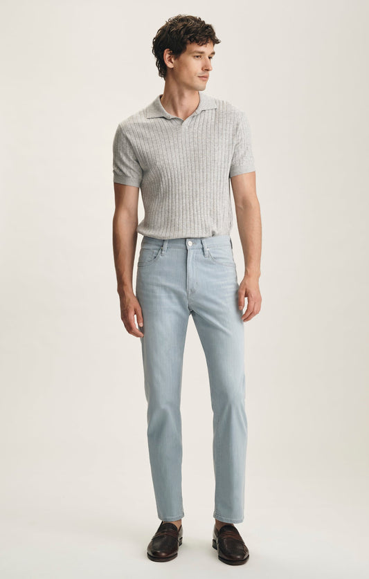 34 Heritage Charisma Relaxed Straight Jeans In Bleach Kona