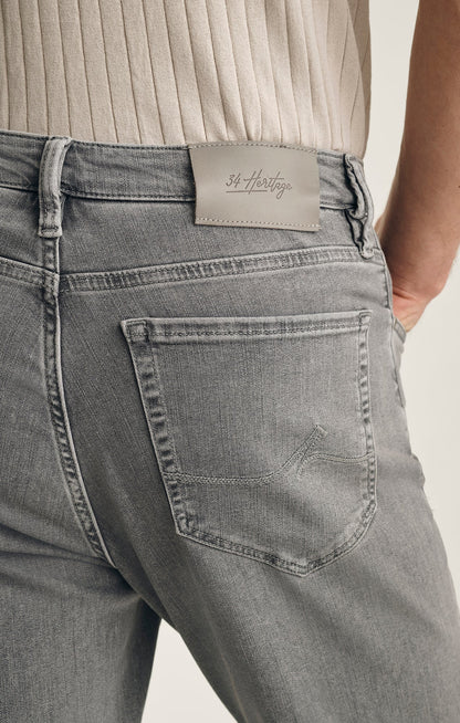 34 Heritage Charisma Relaxed Straight Jeans In Light Smoke Urban