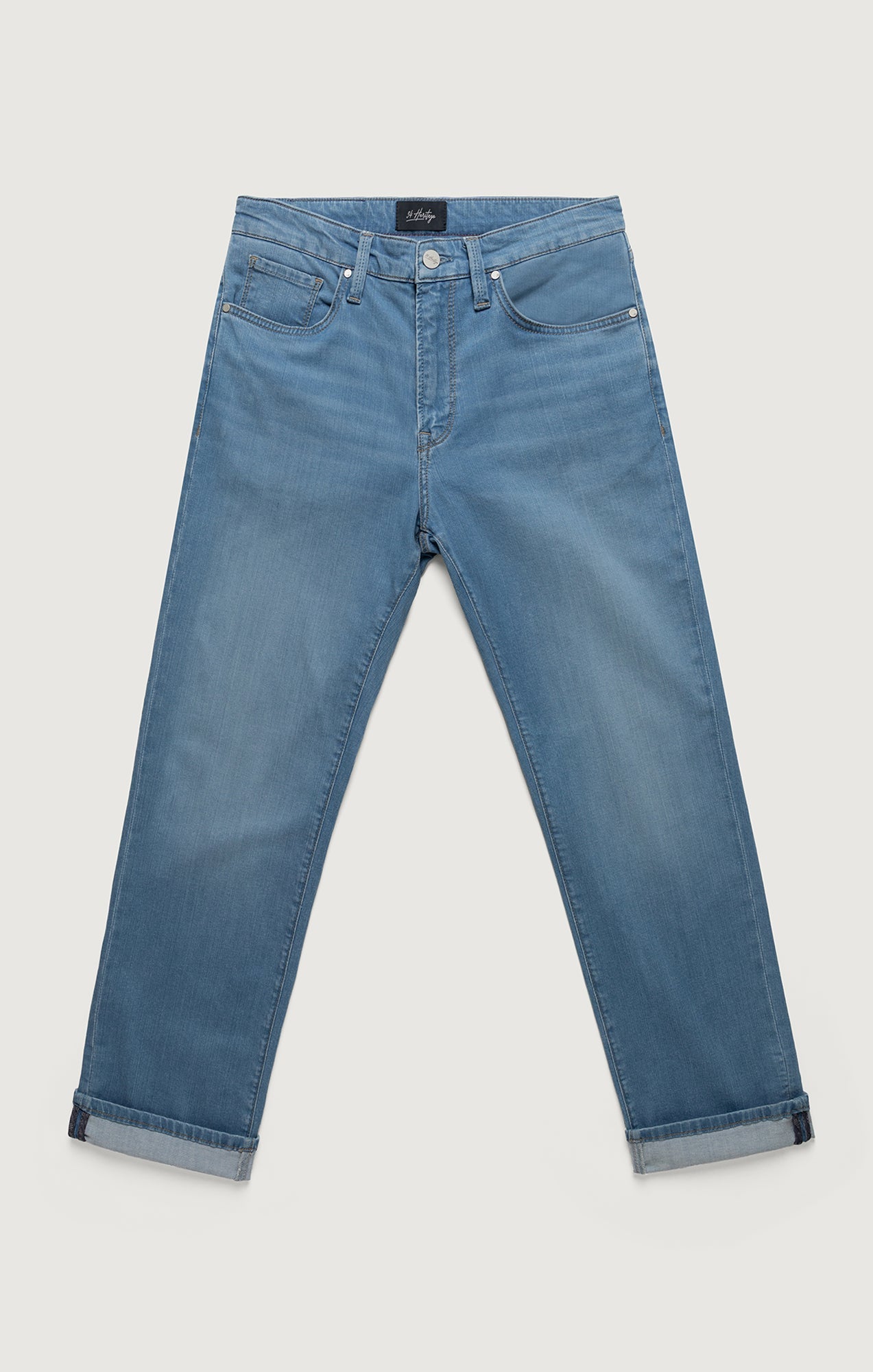 34 Heritage Charisma Relaxed Straight Jeans In Light Brushed Soft