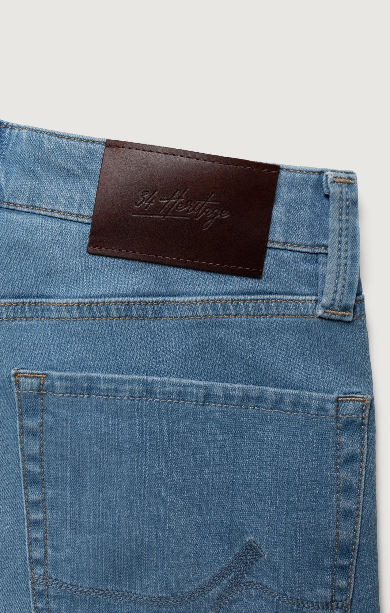 34 Heritage Charisma Relaxed Straight Jeans In Light Brushed Soft
