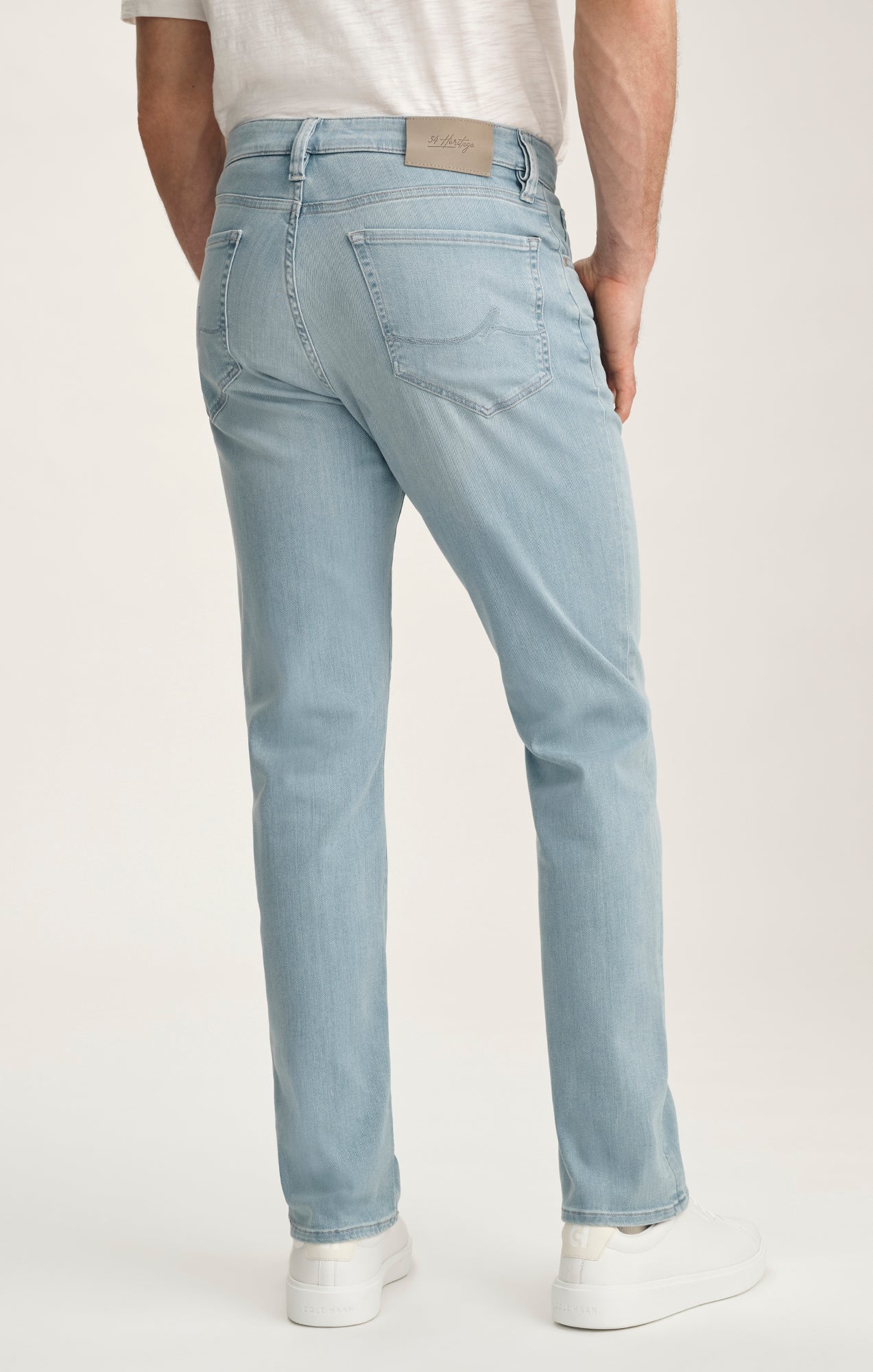 34 Heritage Charisma Relaxed Straight Jeans In Bleached Urban
