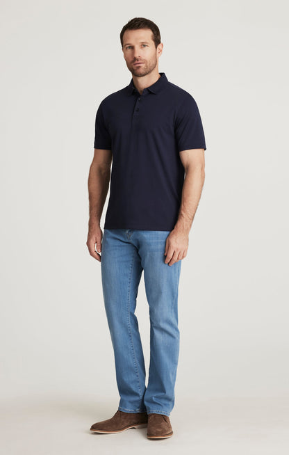 34 Heritage Camino Relaxed Straight Jeans in Cloud Blue Urban