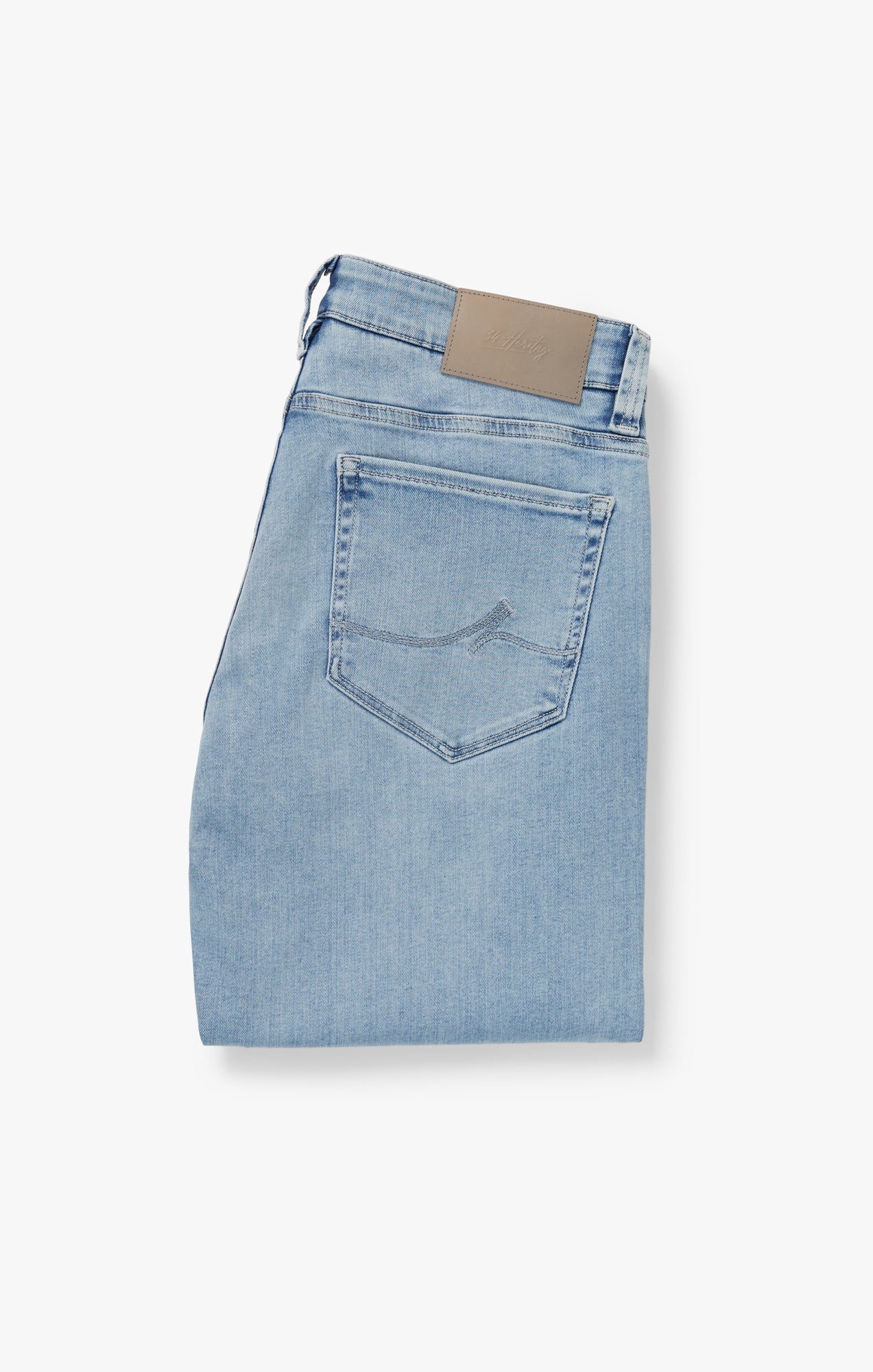 34 Heritage Courage Straight Leg Jeans In Bleached Urban