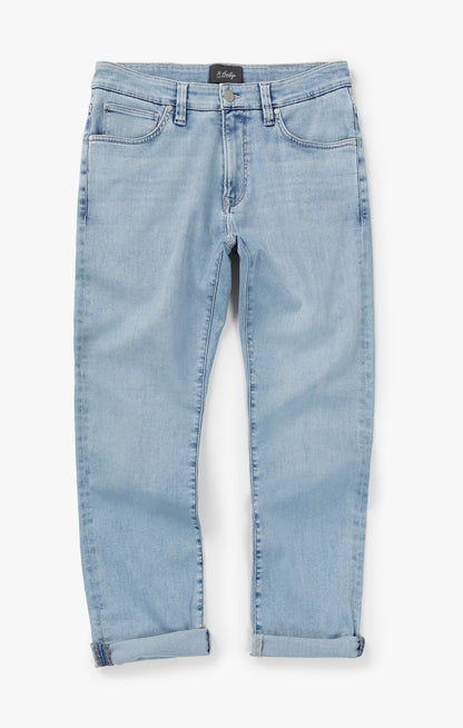34 Heritage Courage Straight Leg Jeans In Bleached Urban