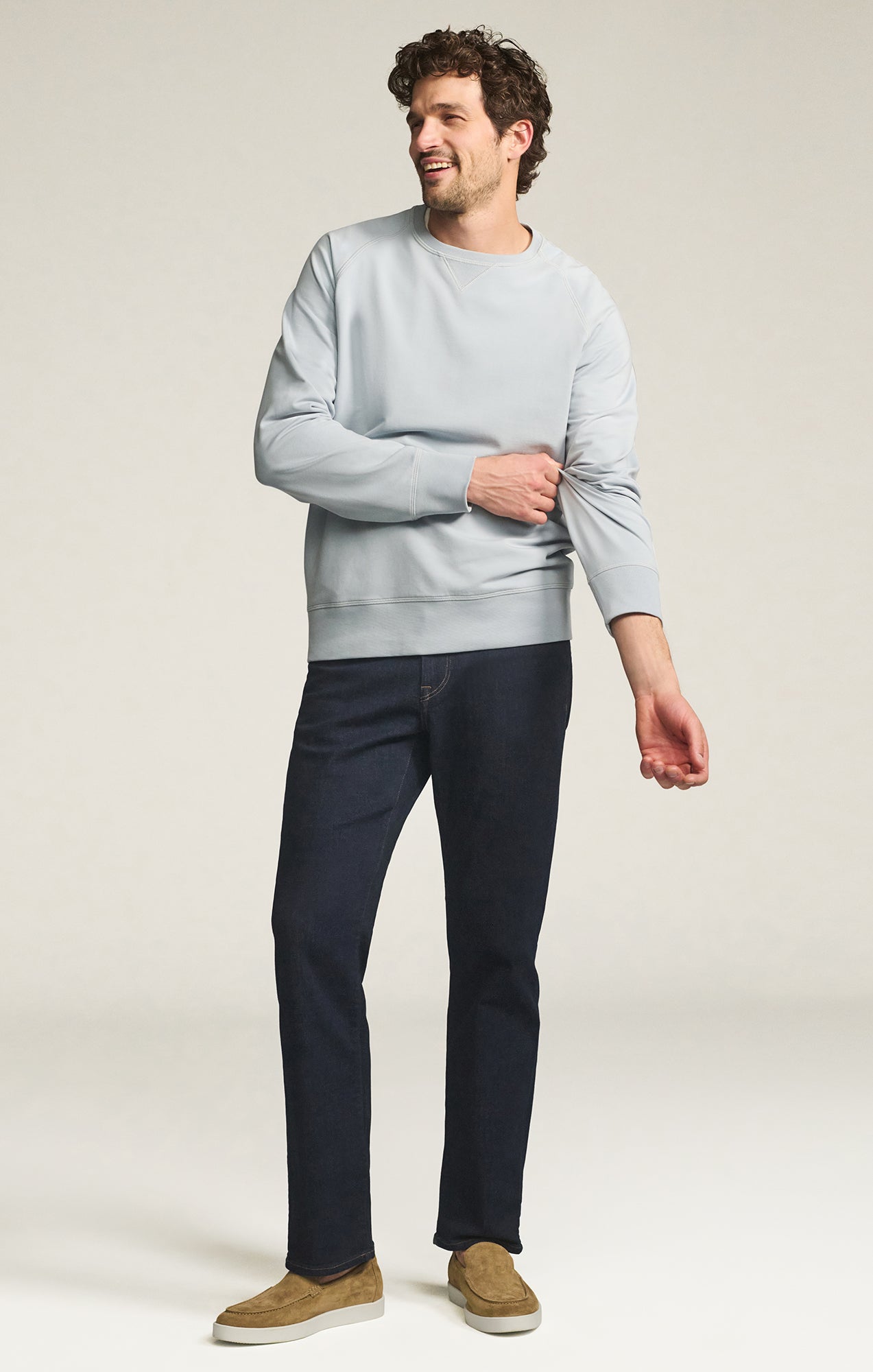 34 Heritage Charisma Relaxed Straight Jeans in Rinse Organic Ultra