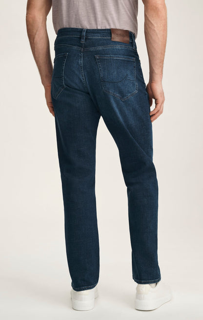 34 Heritage Charisma Relaxed Straight Jeans In Deep Brushed Vintage