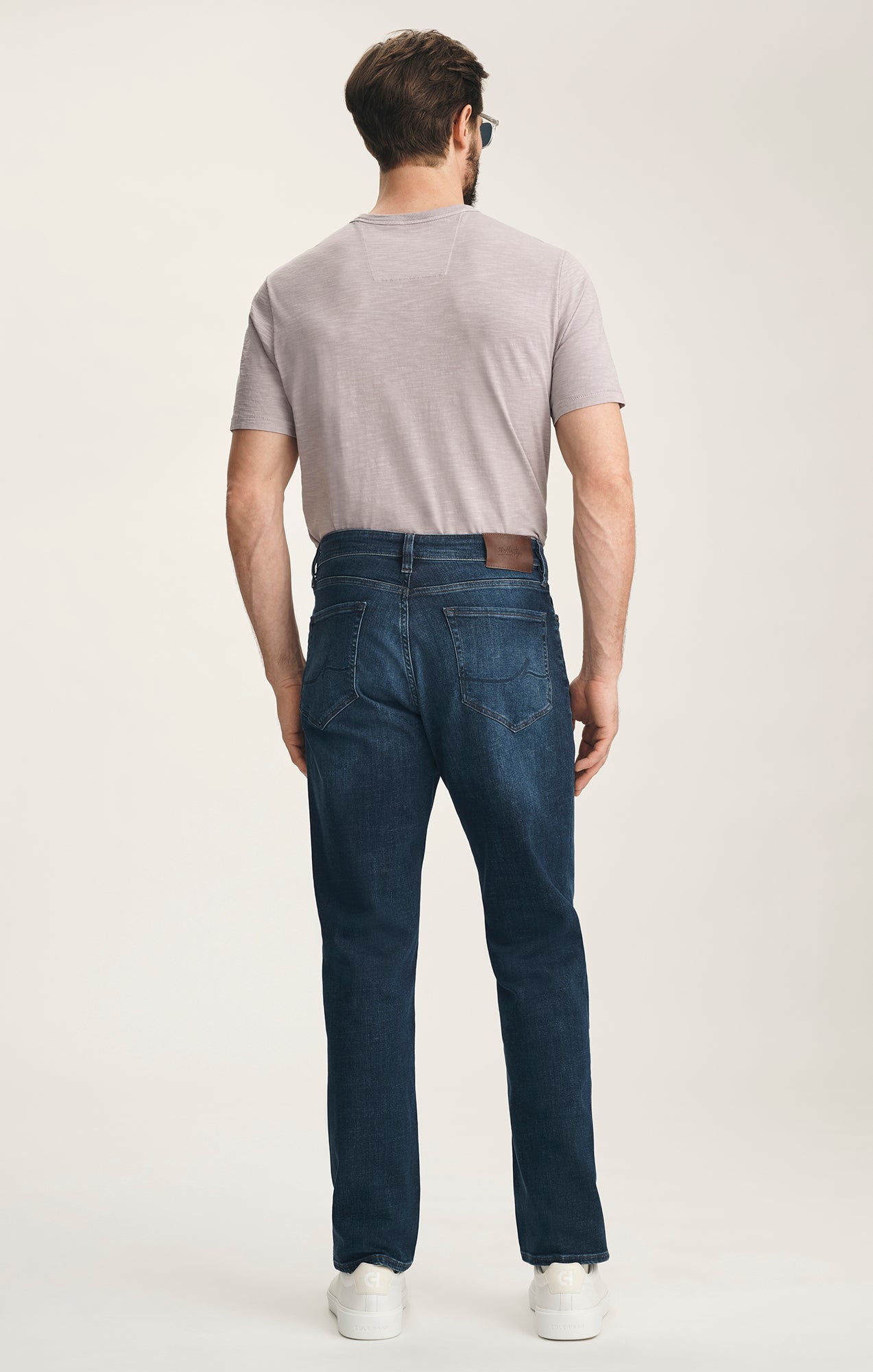 34 Heritage Charisma Relaxed Straight Jeans In Deep Brushed Vintage
