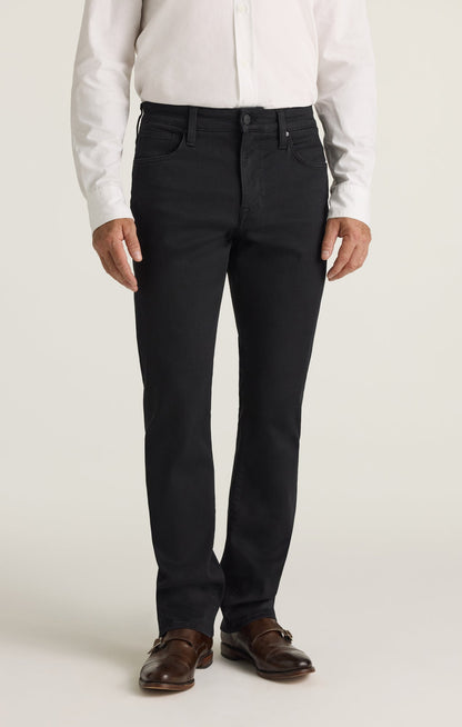 34 Heritage Camino Relaxed Straight Jeans in Black Urban