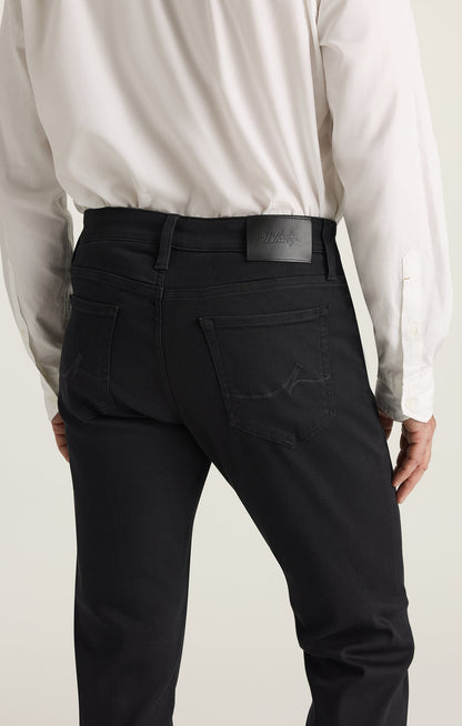 34 Heritage Camino Relaxed Straight Jeans in Black Urban