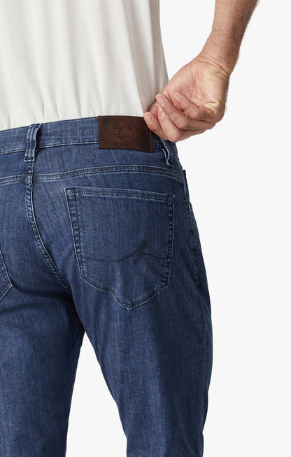 34 Heritage Courage Straight Leg Jeans In Mid Kona
