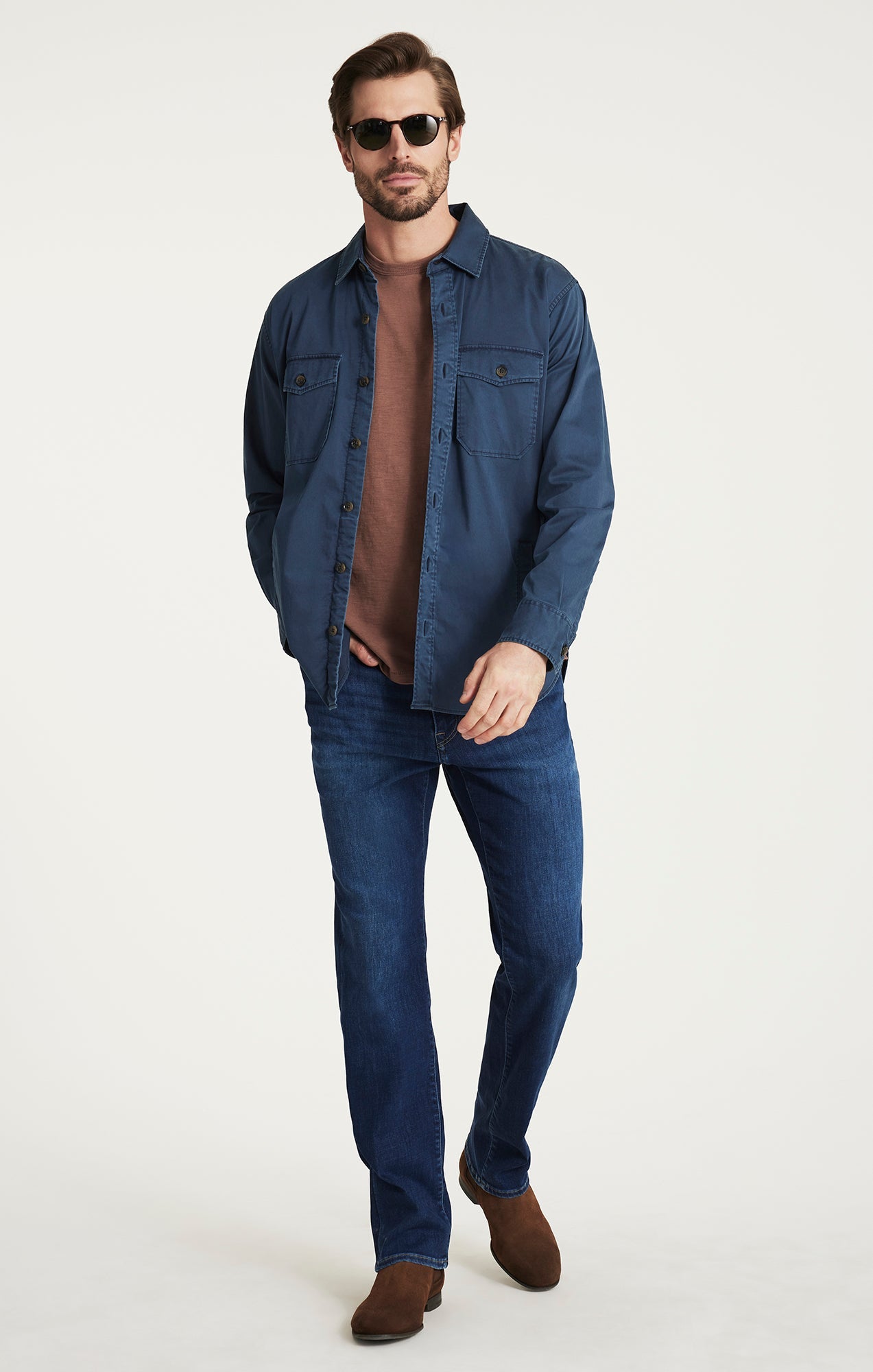 34 Heritage Charisma Relaxed Jeans in Indigo Organic Ultra