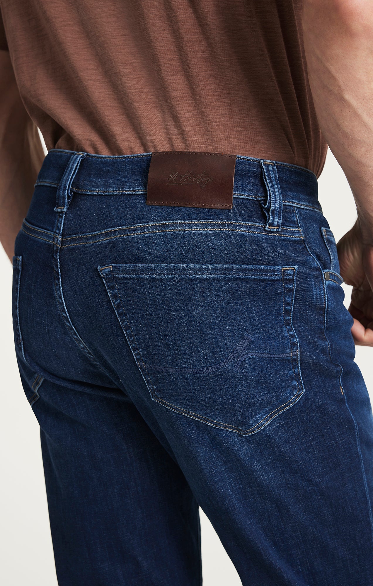 34 Heritage Charisma Relaxed Jeans in Indigo Organic Ultra