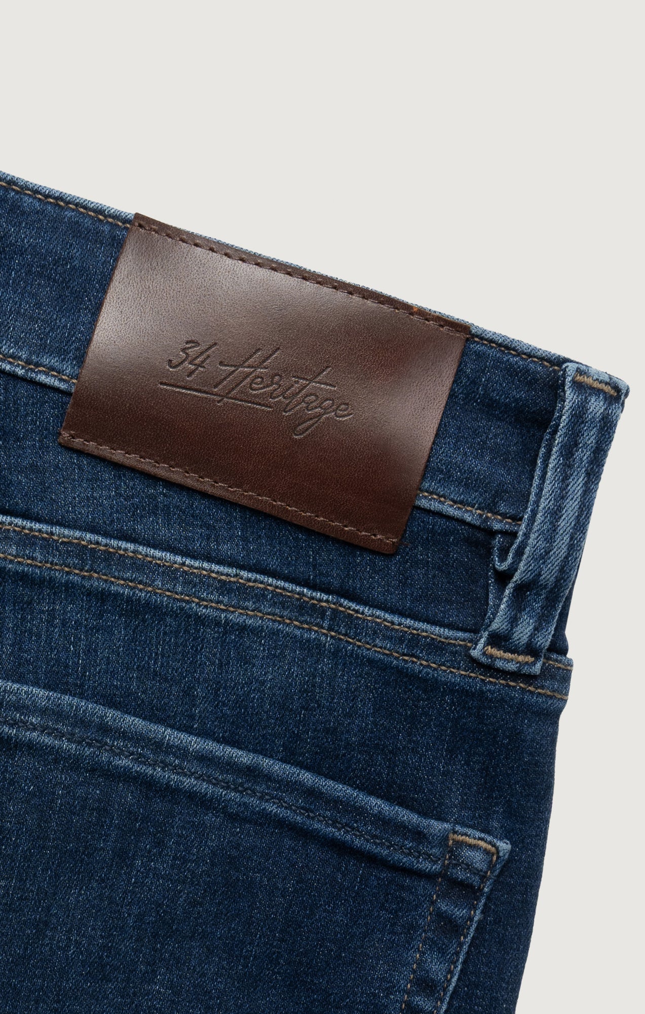34 Heritage Charisma Relaxed Jeans in Indigo Organic Ultra