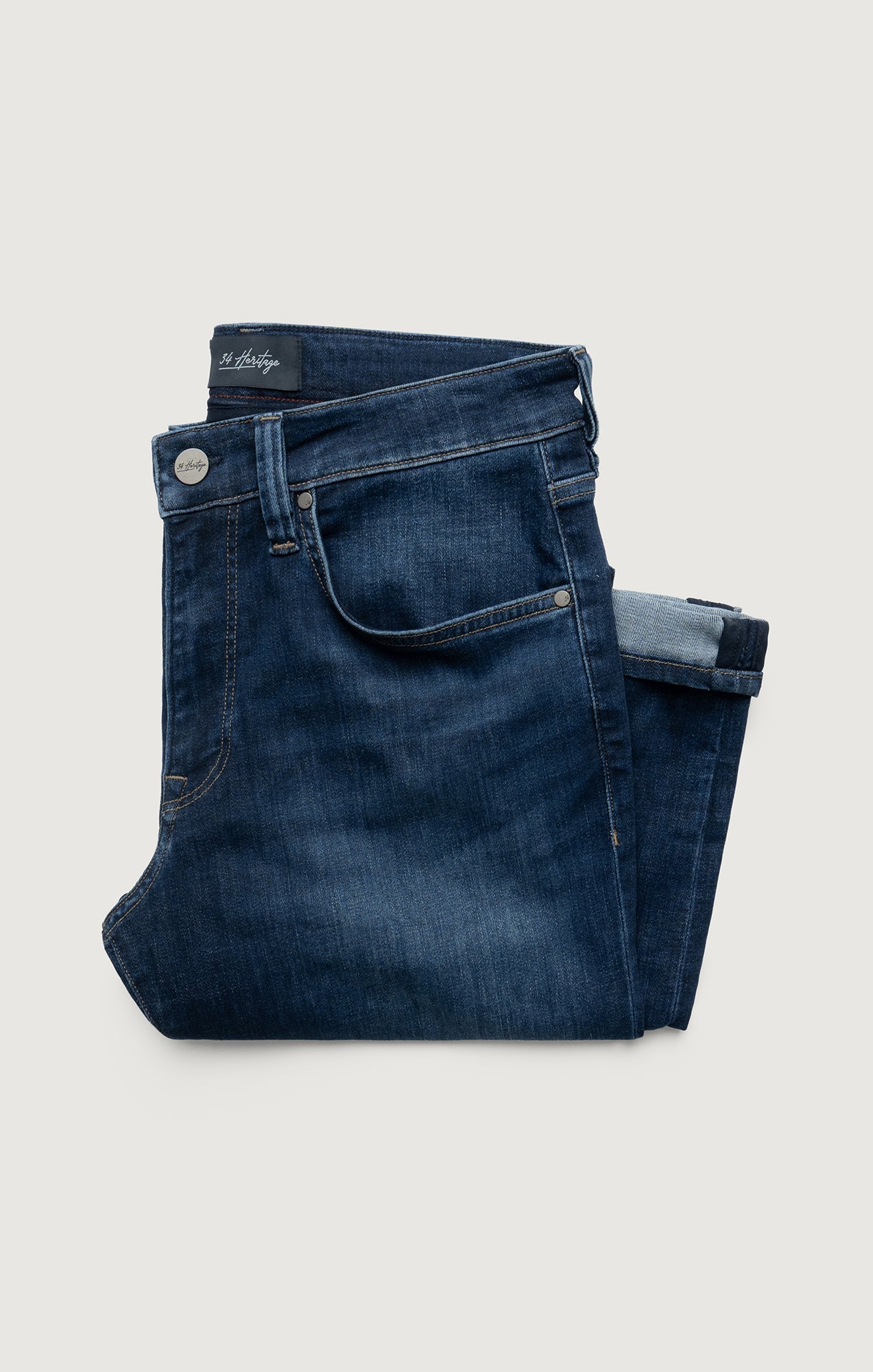 34 Heritage Charisma Relaxed Jeans in Indigo Organic Ultra