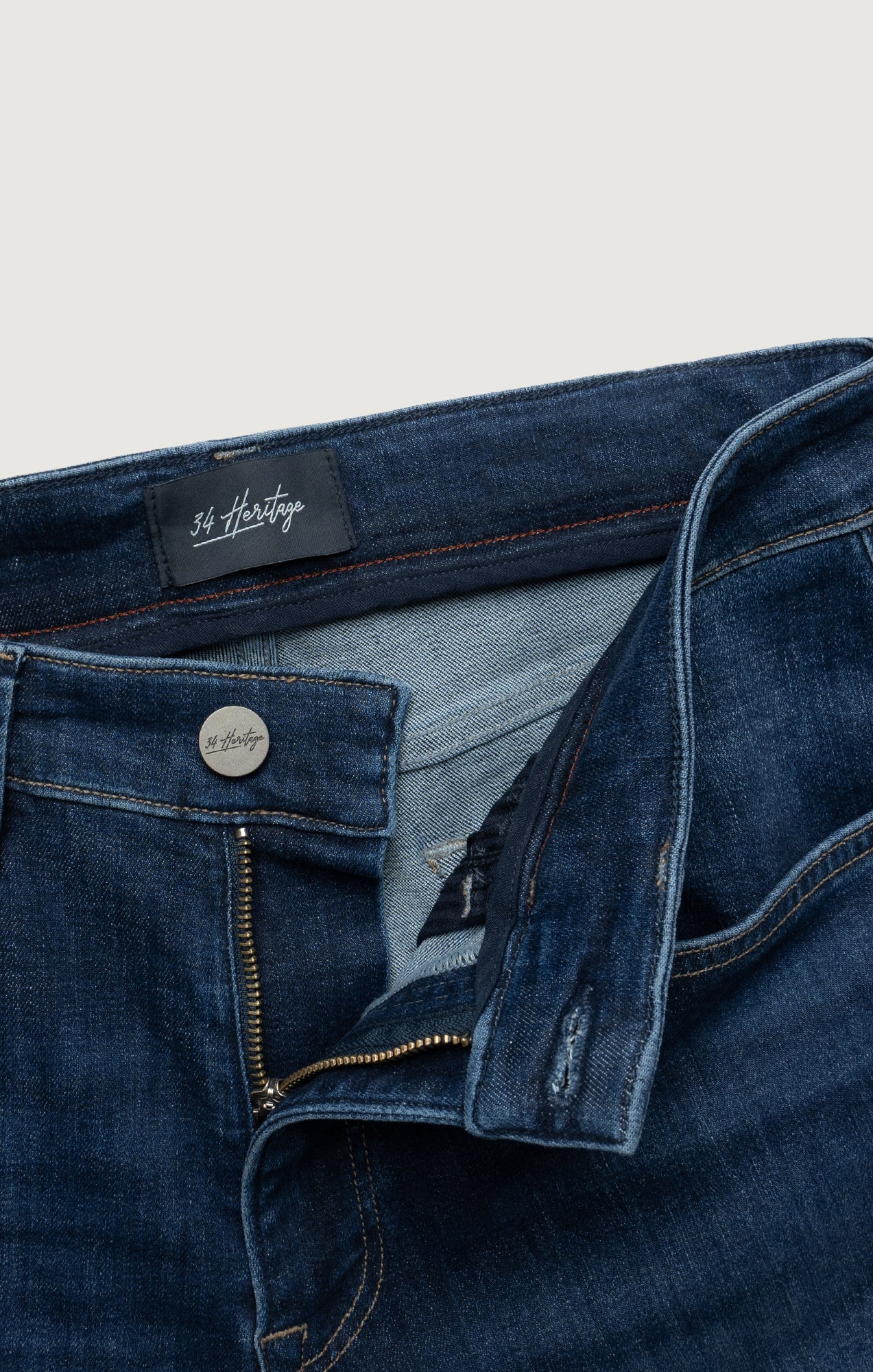 34 Heritage Charisma Relaxed Jeans in Indigo Organic Ultra