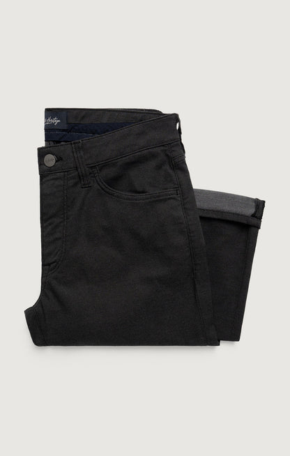 34 Heritage Courage Straight Leg Pants in Black Coolmax