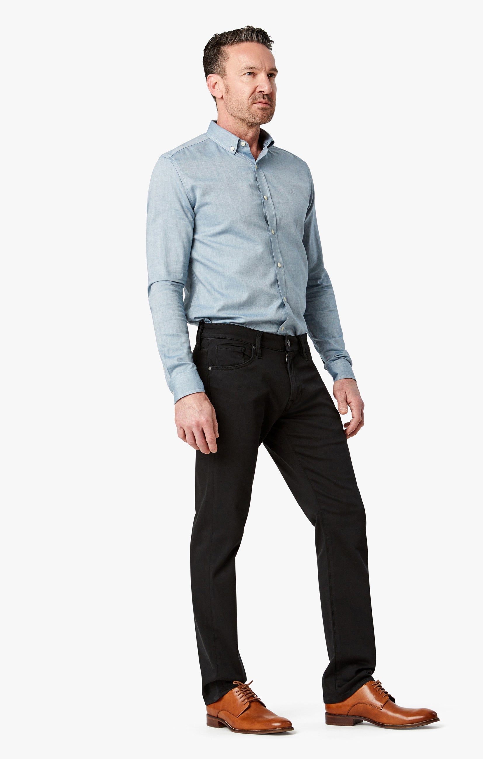 34 Heritage Courage Straight Leg in Select Double Black