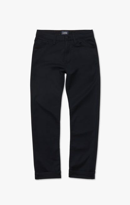 34 Heritage Charisma Relaxed Straight Pants in Black High Flyer