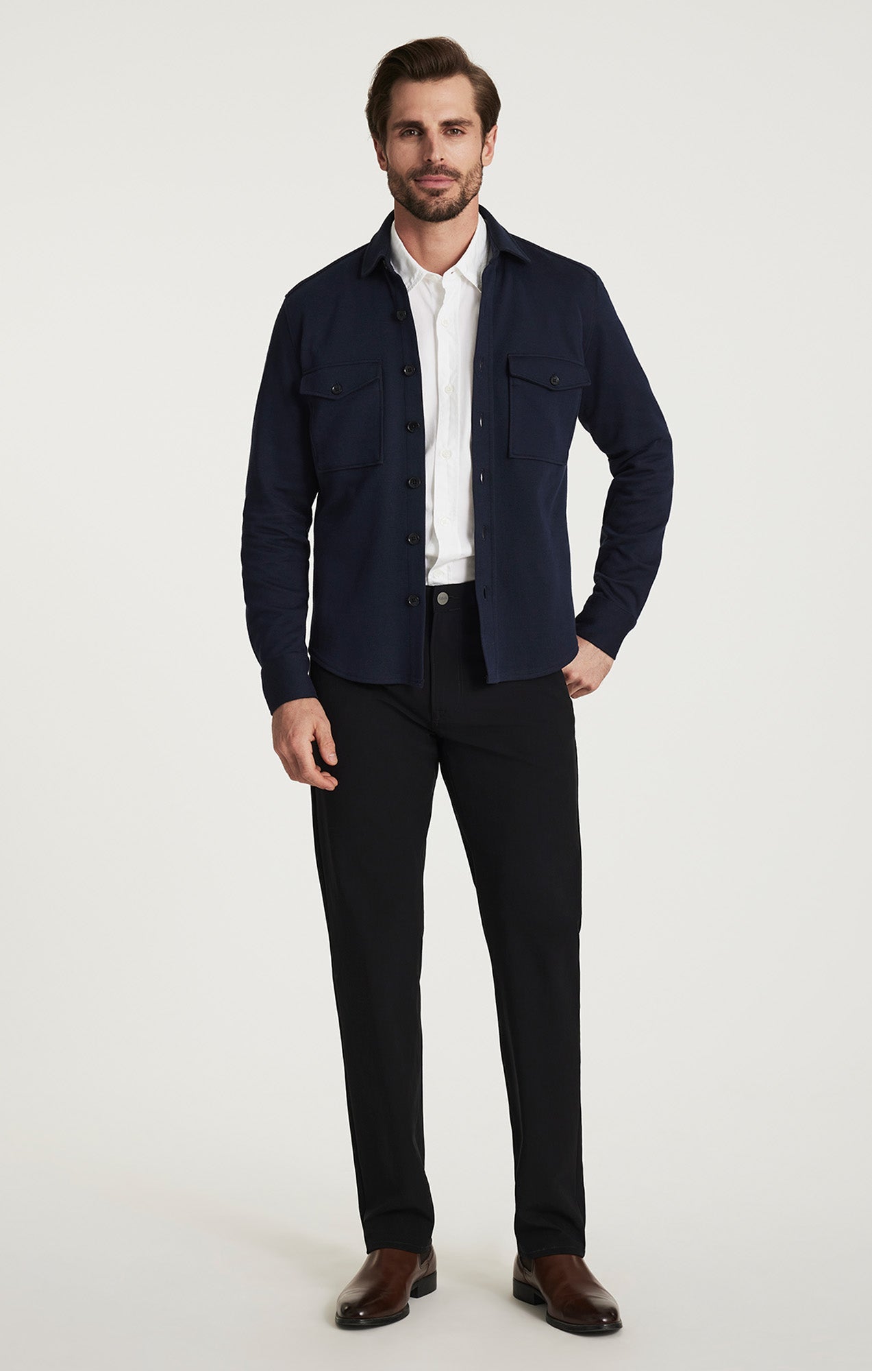 34 Heritage Courage Commuter Pants in Black Luxe