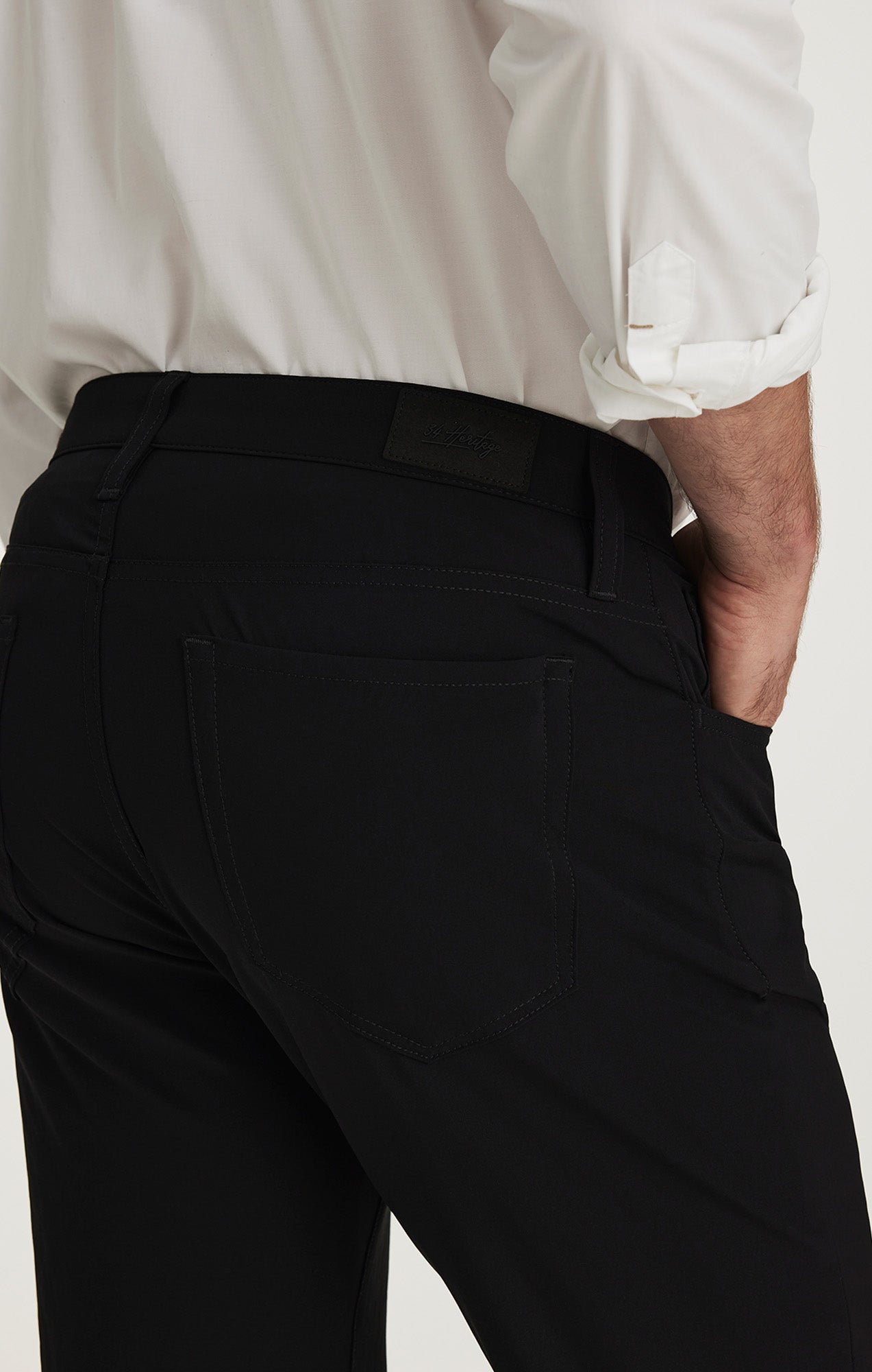 34 Heritage Courage Commuter Pants in Black Luxe