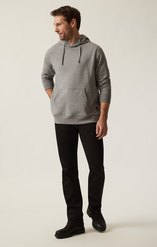 34 Heritage Charisma Relaxed Straight Pants in Black Siena