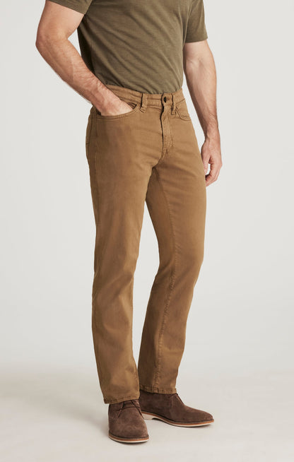 34 Heritage Charisma Comfort Rise Relaxed Straight in Tobacco Twill