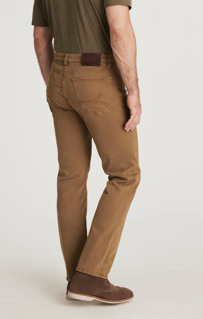34 Heritage Charisma Comfort Rise Relaxed Straight in Tobacco Twill