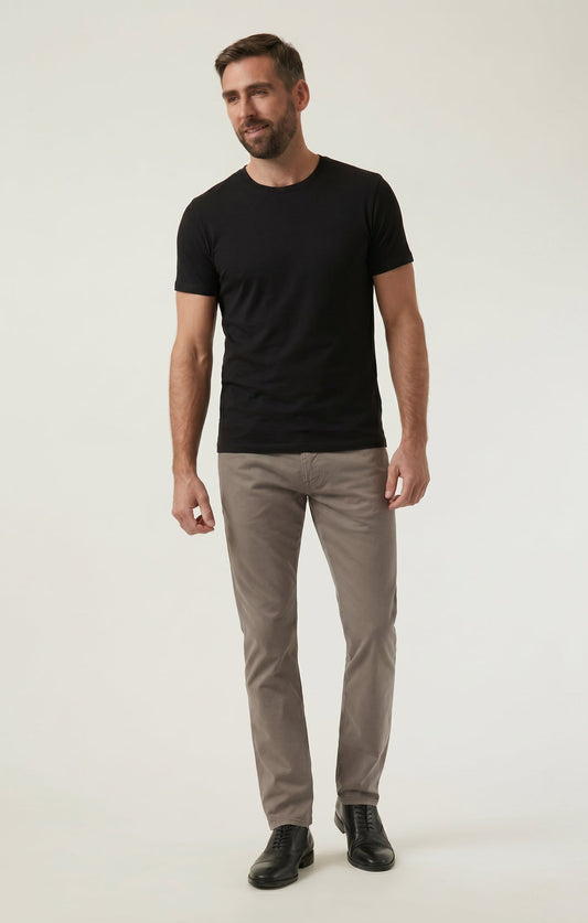 34 Heritage Courage Straight Leg Pants in Taupe Coolmax