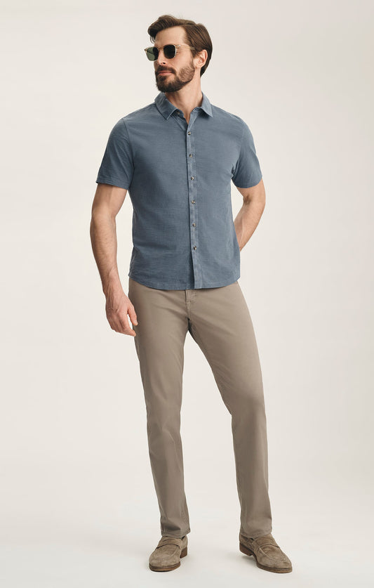 34 Heritage Charisma Relaxed Straight Pants In Driftwood Twill