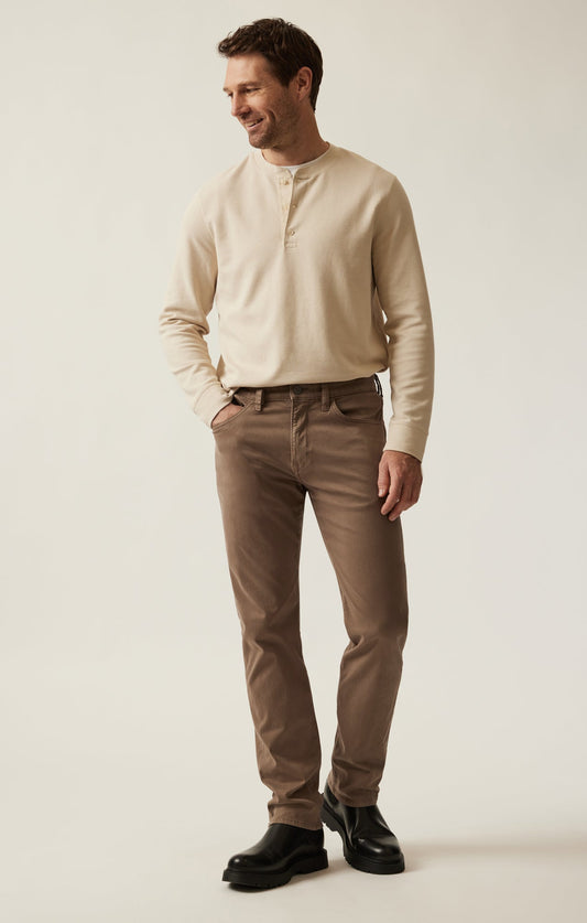 34 Heritage Courage Straight Leg Pants in Timber Twill
