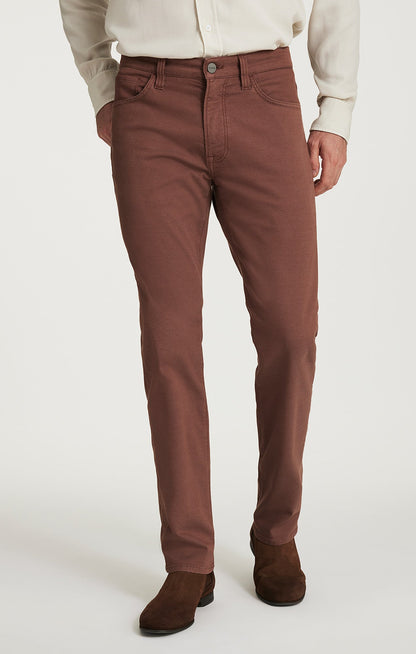 34 Heritage Courage Straight Leg Pants In Cappuccino Coolmax