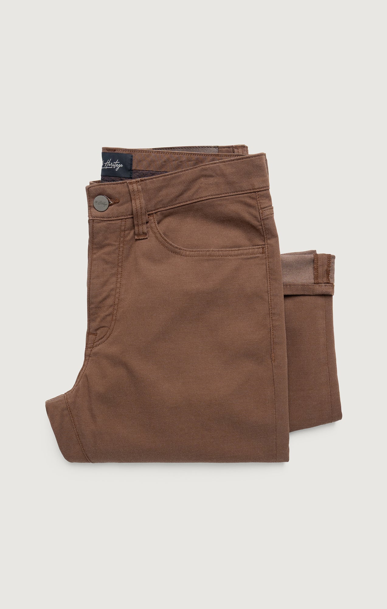 34 Heritage Courage Straight Leg Pants In Cappuccino Coolmax