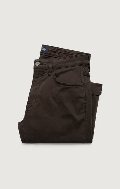 34 Heritage Charisma Relaxed Straight Pants in Brunette Twill