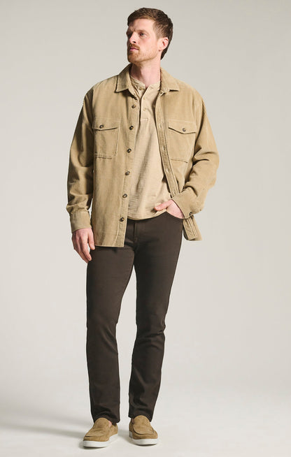 34 Heritage Courage Straight Leg Commuter Pants in Brown