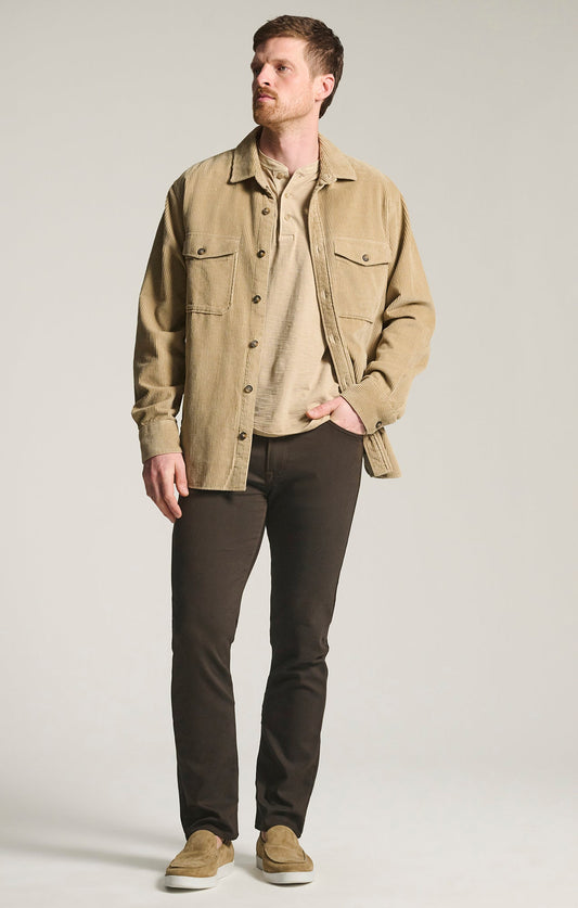 34 Heritage Courage Straight Leg Commuter Pants in Brown