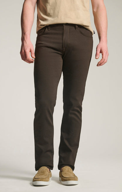 34 Heritage Courage Straight Leg Commuter Pants in Brown