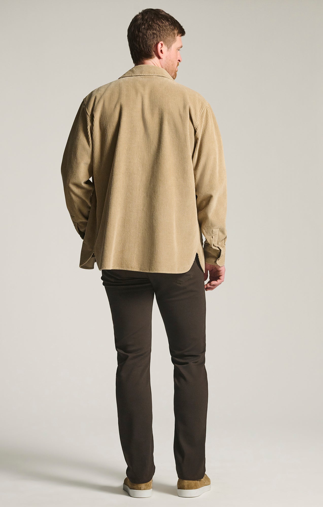 34 Heritage Courage Straight Leg Commuter Pants in Brown