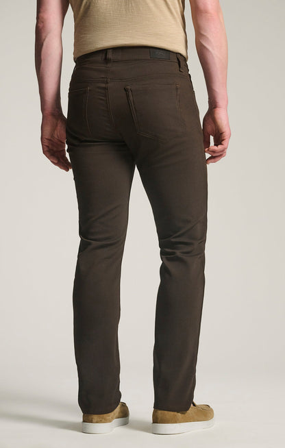 34 Heritage Courage Straight Leg Commuter Pants in Brown